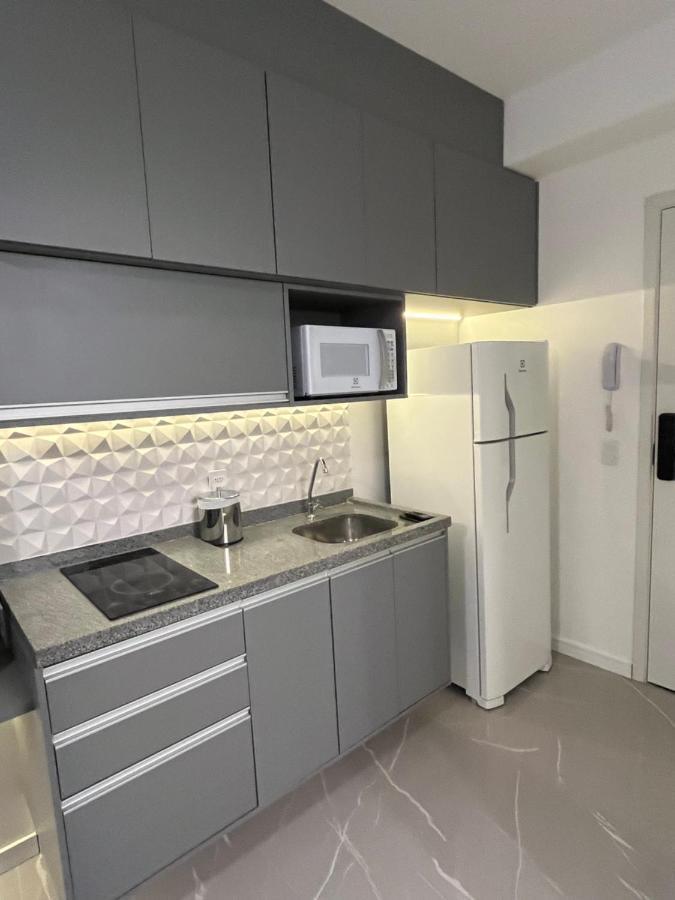 Gray One - Apto Novo, Moderno, Varanda, Poucos Passos Da Estacao Luz São Paulo Buitenkant foto