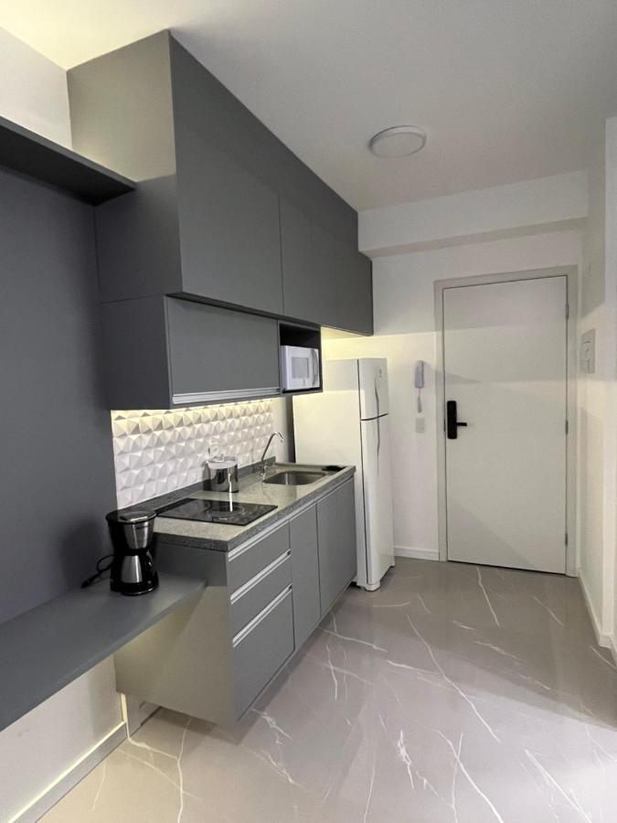 Gray One - Apto Novo, Moderno, Varanda, Poucos Passos Da Estacao Luz São Paulo Buitenkant foto